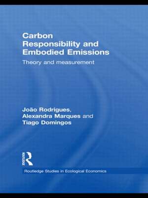 Carbon Responsibility and Embodied Emissions: Theory and Measurement de João F. D. Rodrigues