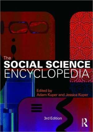 The Social Science Encyclopedia de Adam Kuper