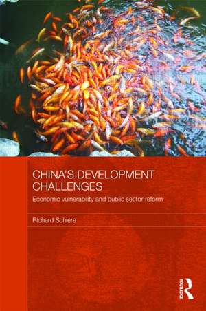 China's Development Challenges: Economic Vulnerability and Public Sector Reform de Richard Schiere