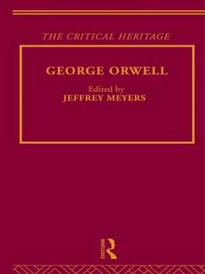 George Orwell de Jeffrey Meyers