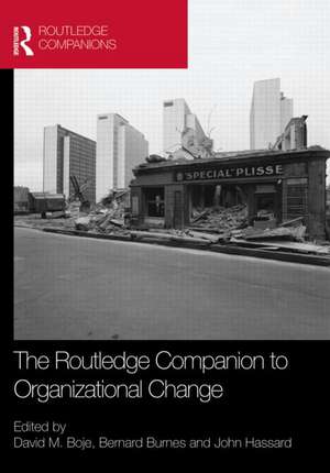 The Routledge Companion to Organizational Change de David Boje