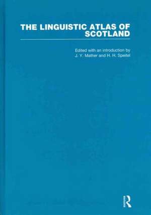 The Linguistic Atlas of Scotland (3 Volumes): Scots Section de H. H. Speitel