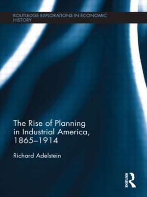 The Rise of Planning in Industrial America, 1865-1914 de Richard Adelstein