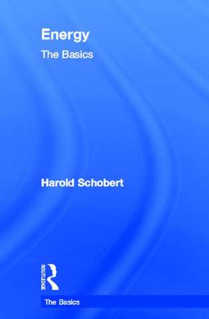 Energy: The Basics de Harold Schobert