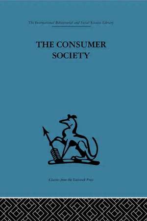 The Consumer Society de I. R. C. Hirst