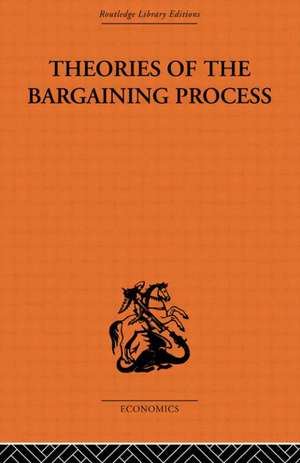 Theories of the Bargaining Process de Alan Coddington