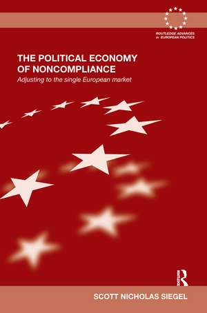 The Political Economy of Noncompliance: Adjusting to the Single European Market de Scott Siegel