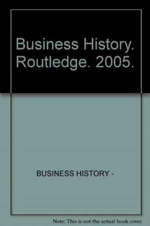 Business History de Various Authors