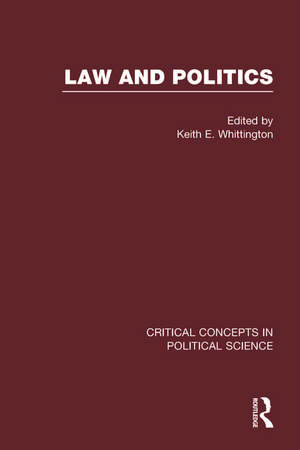 Law and Politics de Keith Whittington