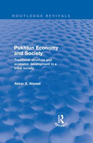 Pukhtun Economy and Society (Routledge Revivals): Traditional Structure and Economic Development in a Tribal Society de Akbar Ahmed