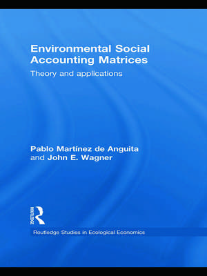 Environmental Social Accounting Matrices: Theory and applications de Pablo Martínez de Anguita