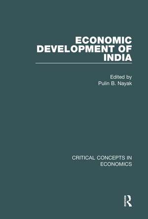 Economic Development of India de Pulin Nayak