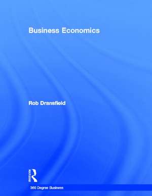 Business Economics de Rob Dransfield