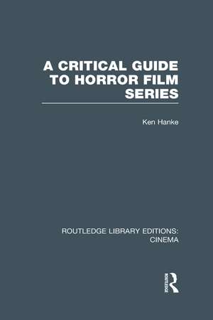 Routledge Library Editions: Cinema de Various