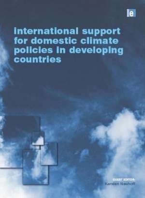 International Support for Domestic Climate Policies in Developing Countries de Karstan Neuhoff