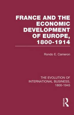 France & Econ Dev Europe V4 de Rondo E. Cameron