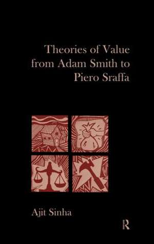 Theories of Value from Adam Smith to Piero Sraffa de Ajit Sinha