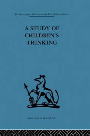 A Study of Children's Thinking de Margaret Donaldson