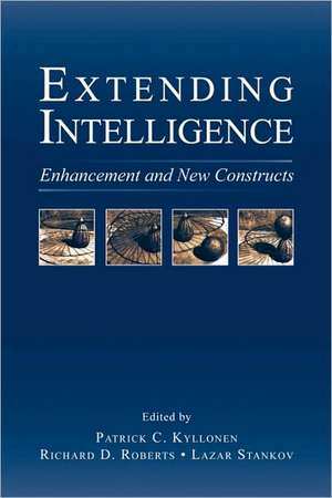 Extending Intelligence: Enhancement and New Constructs de Patrick C. Kyllonen