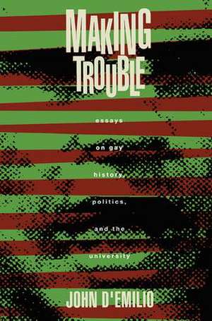 Making Trouble: Essays on Gay History, Politics, and the University de John D'Emilio