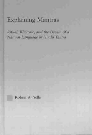 Explaining Mantras: Ritual, Rhetoric, and the Dream of a Natural Language in Hindu Tantra de Robert A. Yelle