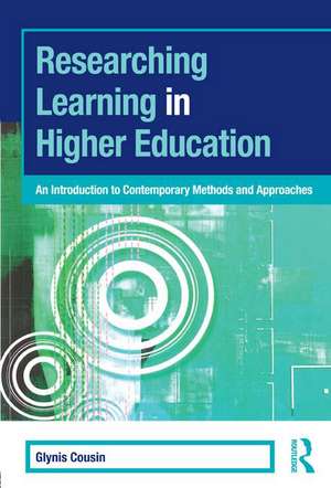 Researching Learning in Higher Education de Glynis Cousin