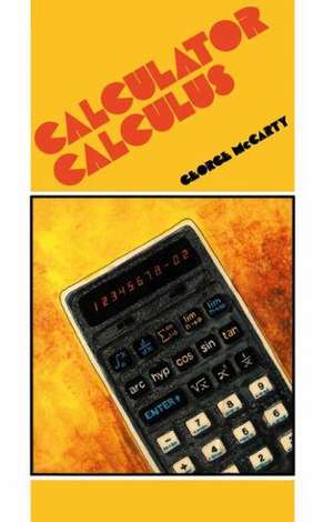 Calculator Calculus de G. Mccarty