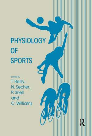 Physiology of Sports de Thomas Reilly