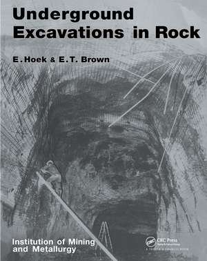 Underground Excavations in Rock de Evert Hoek