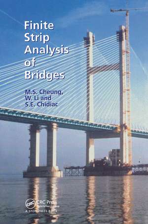 Finite Strip Analysis of Bridges de M.S. Cheung