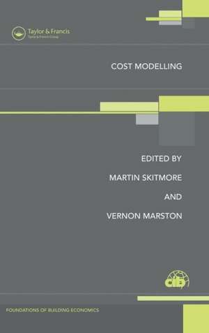 Cost Modelling de M. Skitmore