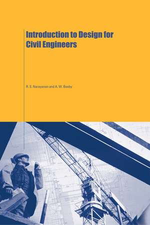 Introduction to Design for Civil Engineers de R.S. Narayanan