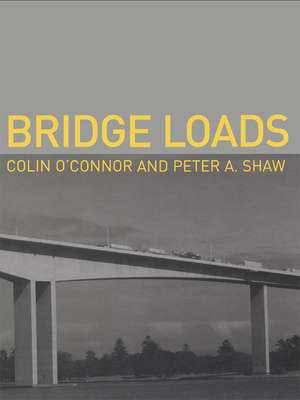 Bridge Loads: An International Perspective de Colin O'Connor