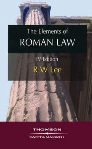 The Elements of Roman Law de Emperor of the East Justinian I