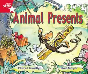 Rigby Star Guided Reception: Red Level: Animal Presents Pupil Book (single) de Claire Llewellyn