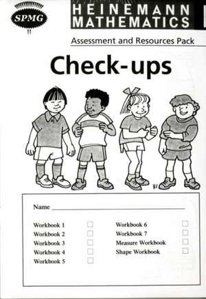 Heinemann Maths 1: Check-up Booklets (8 Pack) de Scottish Primary Maths Group Spmg