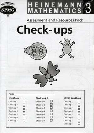 Heinemann Maths 3: Check-up Booklets (8 pack) de Scottish Primary Maths Group Spmg