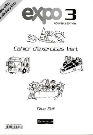 Expo 3 Vert Workbook Pack of 8 New Edition de Clive Bell