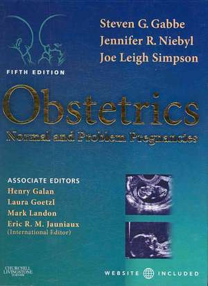 Obstetrics: Normal and Problem Pregnancies: Book with Online Access de Steven G. Gabbe