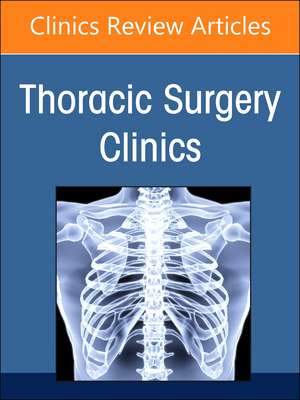 Surgical Conditions of the Diaphragm, An Issue of Thoracic Surgery Clinics de Erin Alexis Gillaspie