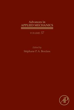 Advances in Applied Mechanics de Stéphane P.A. Bordas