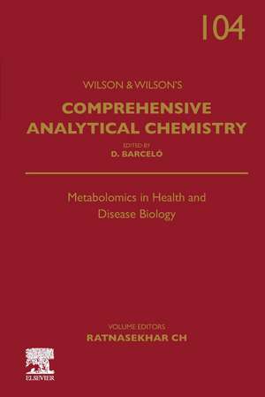 Metabolomics in Health and Disease Biology de Ratnasekhar Ch