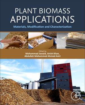 Plant Biomass Applications: Materials, Modification and Characterization de Mohammad Jawaid