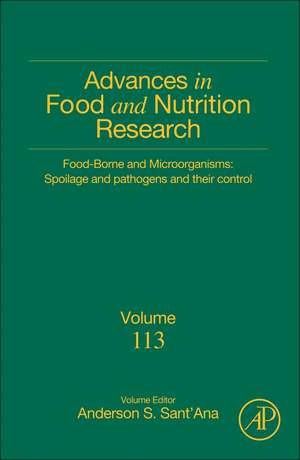 Foodborne and Microorganisms: Spoilage and Pathogens and their Control de Anderson de Souza Sant'Ana