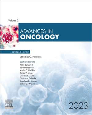 Advances in Oncology, 2023 de Leonidas C. Platanias