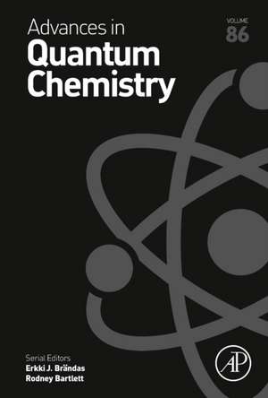 Advances in Quantum Chemistry de Erkki J. Brändas