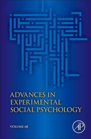 Advances in Experimental Social Psychology de Bertram Gawronski