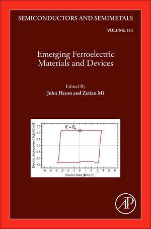 Emerging Ferroelectric Materials and Devices de John Heron