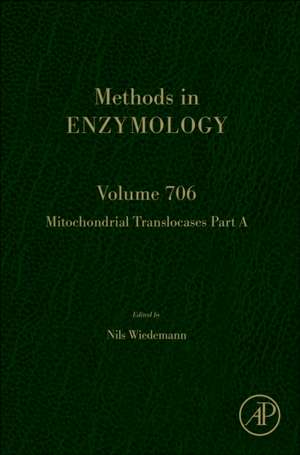 Mitochondrial Translocases Part A de Nils Wiedemann