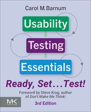Usability Testing Essentials: Ready, Set ...Test! de Carol M. Barnum